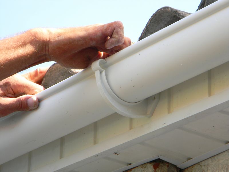 Spring Gutter Cover Installation